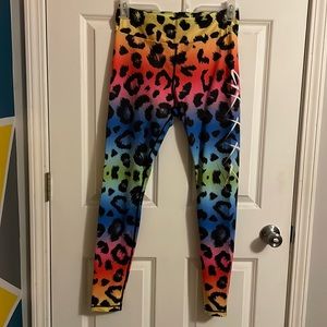 Rainbow Cheetah Leggings